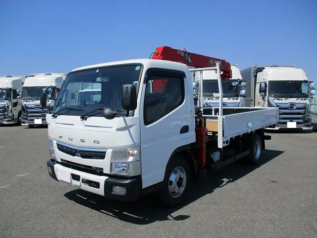 三菱 キャンター 小型 クレーン付 4段 ラジコン の中古トラック【車両No.118103】