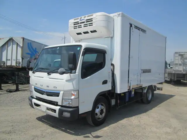三菱 キャンター 小型 冷凍冷蔵 低温 パワーゲート の中古トラック【車両No.118107】