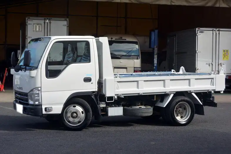 いすゞ エルフ 小型 ダンプ 強化 コボレーン の中古トラック【車両No.118121】
