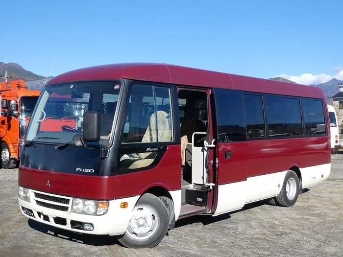 三菱 ローザ 小型 バス マイクロバス PDG-BE66DG