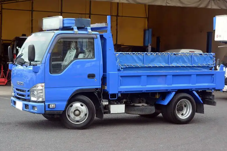 いすゞ エルフ 小型 ダンプ 強化 コボレーン の中古トラック【車両No.118453】