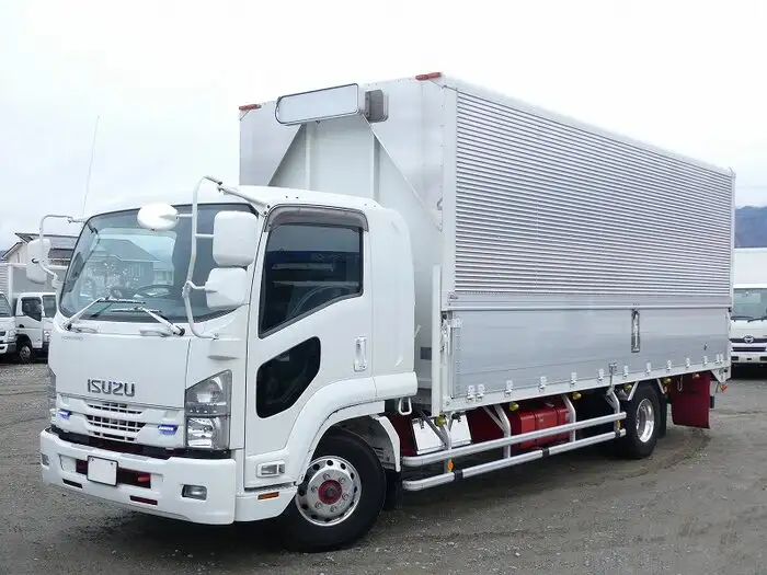 いすゞ フォワード 中型/増トン ウイング エアサス ベッド の中古トラック【車両No.118544】