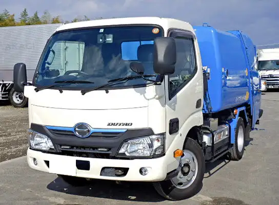 日野 デュトロ 小型 パッカー車 巻き込み式 回転ダンプ式 の中古トラック【車両No.118560】