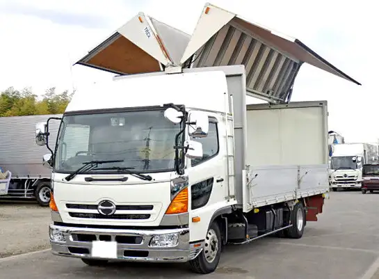 日野 レンジャー 中型/増トン ウイング 床鉄板 エアサス の中古トラック【車両No.118574】