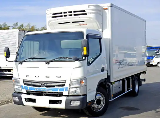 三菱 キャンター 小型 冷凍冷蔵 低温 床ステン の中古トラック【車両No.118432】