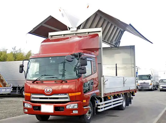 日産UD コンドル 中型/増トン ウイング パワーゲート ベッド の中古トラック【車両No.118435】