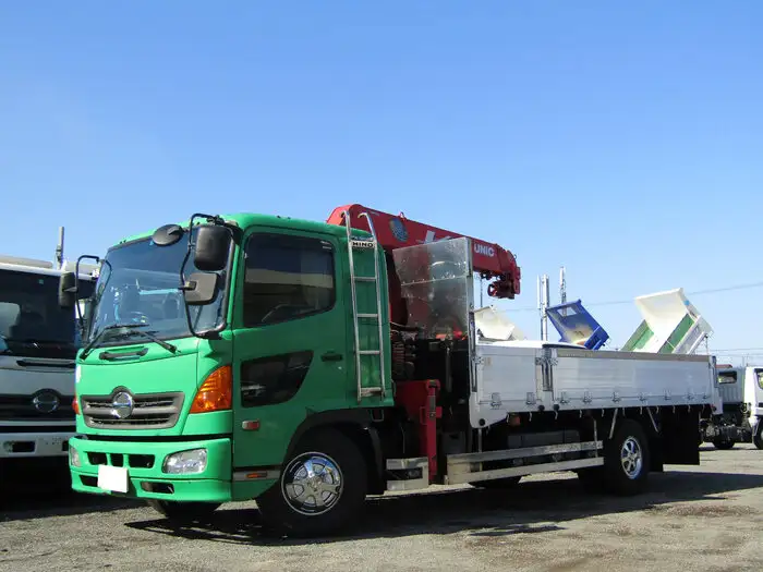 日野 レンジャー 中型/増トン クレーン付 アルミブロック 5段 の中古トラック【車両No.118595】