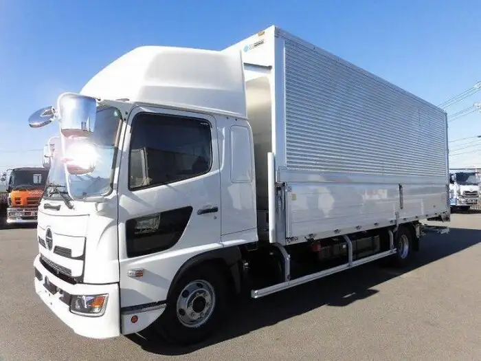日野 レンジャー 中型/増トン ウイング パワーゲート エアサス の中古トラック【車両No.118743】
