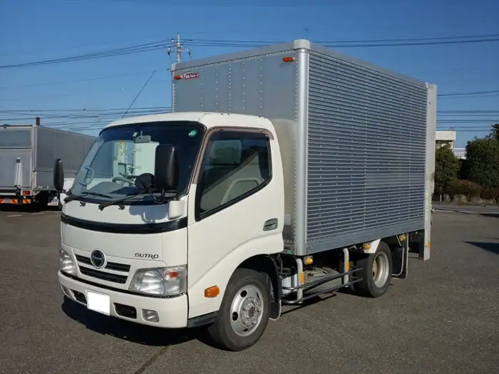 日野 デュトロ 小型 アルミバン パワーゲート 床鉄板 の中古トラック【車両No.118661】