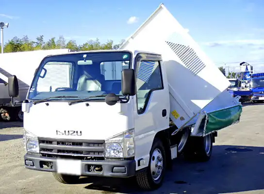 いすゞ エルフ 小型 ダンプ 三転 強化 の中古トラック【車両No.118796】