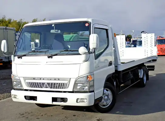 三菱 キャンター 小型 車両重機運搬 ラジコン ウインチ の中古トラック【車両No.118741】