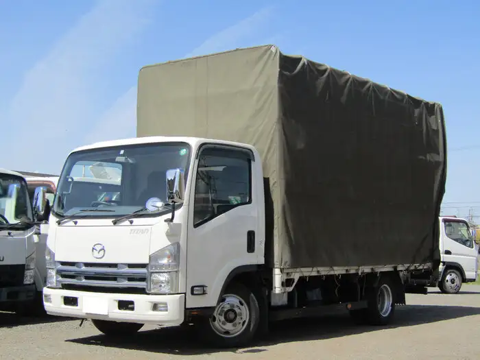 マツダ タイタン 小型 平ボディ 幌 BKG-LNR85AR の中古トラック【車両No.118750】