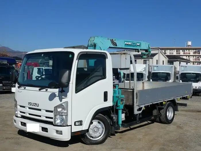いすゞ エルフ 小型 クレーン付 3段 ラジコン の中古トラック【車両No.118859】