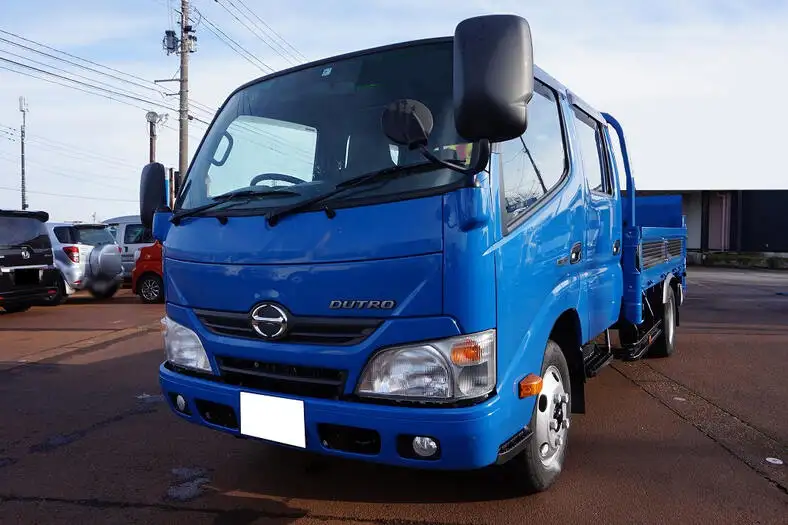 日野 デュトロ 小型 平ボディ Wキャブ パワーゲート の中古トラック【車両No.118945】