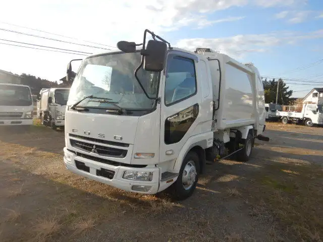 三菱 ファイター 中型/増トン パッカー車 プレス式 ベッド の中古トラック【車両No.118929】