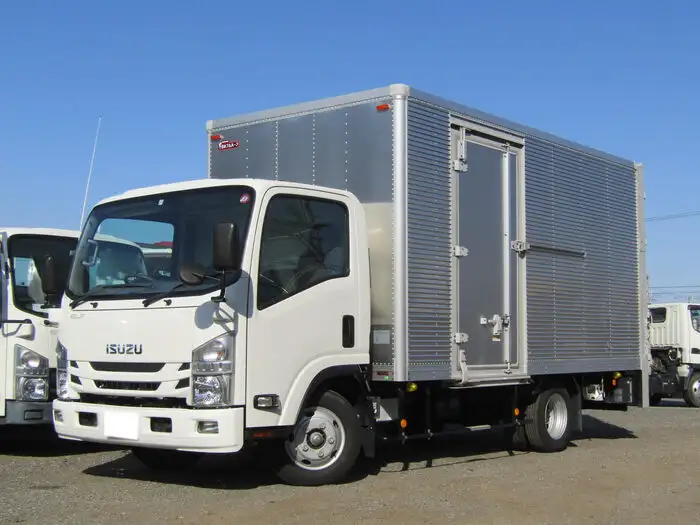 いすゞ エルフ 小型 アルミバン パワーゲート サイドドア の中古トラック【車両No.119144】