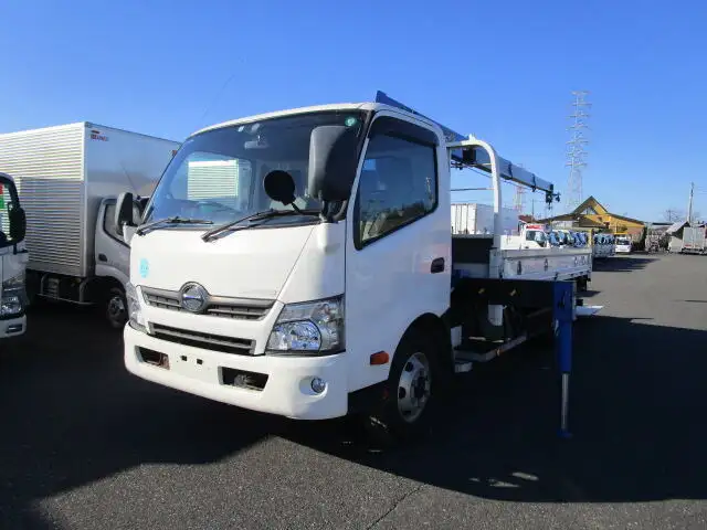 日野 デュトロ 小型 クレーン付 パワーゲート 4段 の中古トラック【車両No.119202】