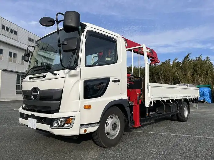 日野 レンジャー 中型/増トン クレーン付 4段 ラジコン の中古トラック【車両No.119136】