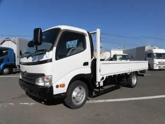 日野 デュトロ 小型 平ボディ 床鉄板 BKG-XZU414M の中古トラック【車両No.119083】