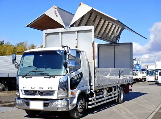 三菱 ファイター 中型/増トン ウイング エアサス ベッド の中古トラック【車両No.119225】