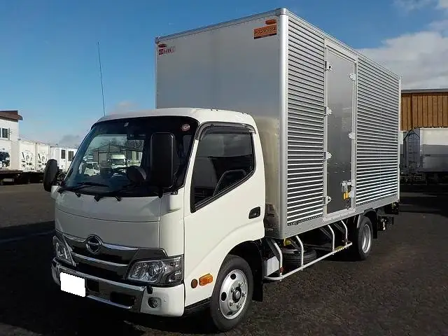 日野 デュトロ 小型 アルミバン パワーゲート サイドドア の中古トラック【車両No.119417】