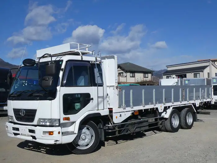 日産UD コンドル 中型/増トン 平ボディ 床鉄板 ベッド の中古トラック【車両No.119542】