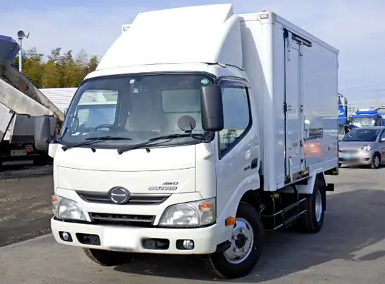 日野 デュトロ 小型 アルミバン 床鉄板 サイドドア の中古トラック【車両No.119303】