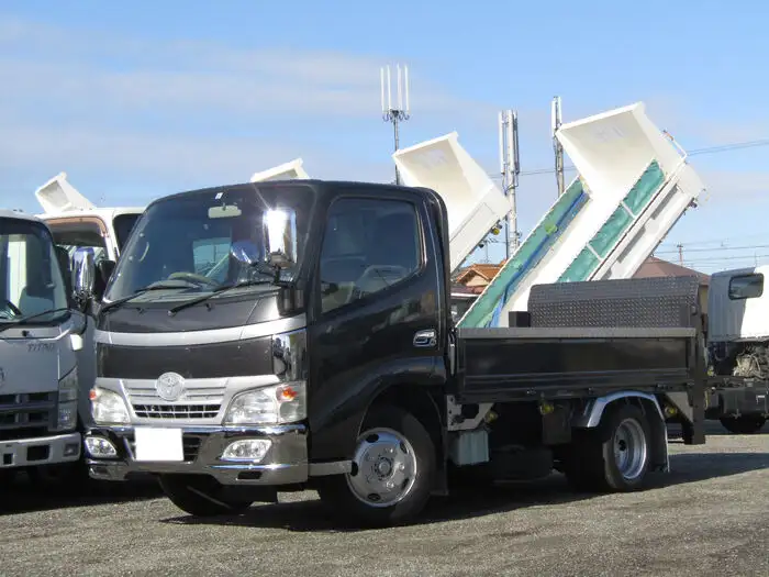 トヨタ トヨエース 小型 平ボディ パワーゲート 床鉄板 の中古トラック【車両No.119673】