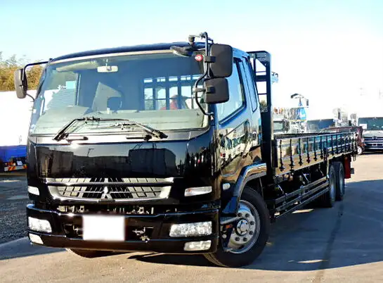 三菱 ファイター 中型/増トン 平ボディ ベッド PJ-FQ62F の中古トラック【車両No.119301】