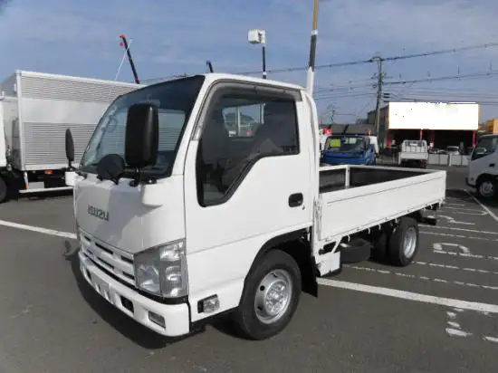 いすゞ エルフ 小型 平ボディ 床鉄板 BKG-NJR85A の中古トラック【車両No.119901】