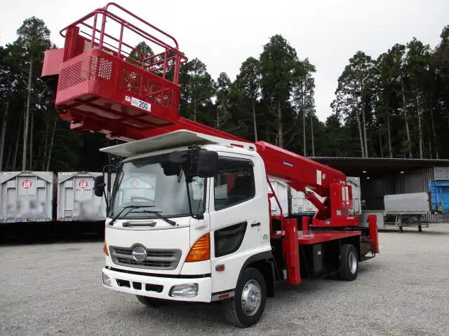 日野 レンジャー 中型/増トン 高所・建柱車 高所作業車 BDG-FC6JGWA の中古トラック【車両No.119817】