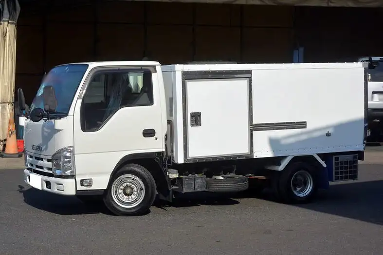 いすゞ エルフ 小型 冷凍冷蔵 中温 床アルミ の中古トラック【車両No.119923】
