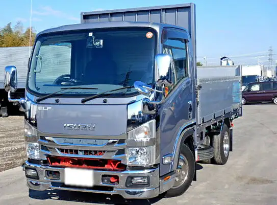いすゞ エルフ 小型 平ボディ アルミブロック カスタム の中古トラック【車両No.119880】