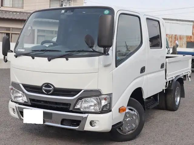 日野 デュトロ 小型 平ボディ Wキャブ TKG-XZU605M の中古トラック【車両No.116828】