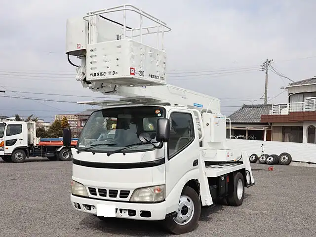 日野 デュトロ 小型 高所・建柱車 高所作業車 PB-XZU301E の中古トラック【車両No.118305】