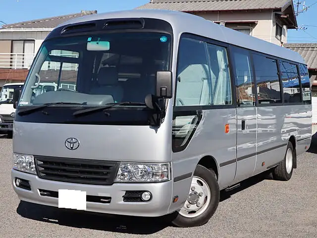トヨタ コースター 小型 バス マイクロバス SKG-XZB50 の中古トラック【車両No.117280】