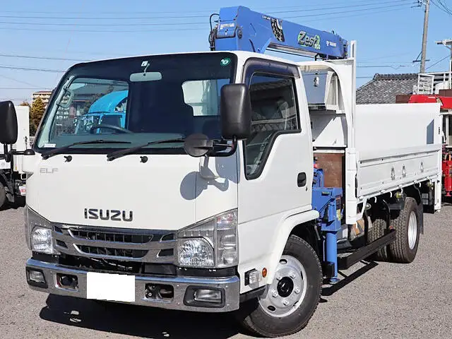 いすゞ エルフ 小型 クレーン付 パワーゲート 3段 の中古トラック【車両No.119077】