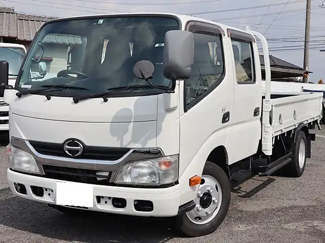 日野 デュトロ 小型 平ボディ Wキャブ TKG-XZU655M の中古トラック【車両No.118994】