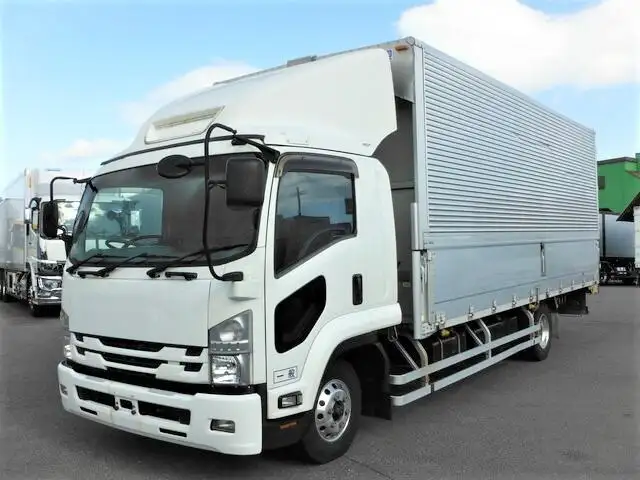 いすゞ フォワード 中型/増トン ウイング エアサス ベッド の中古トラック【車両No.119960】