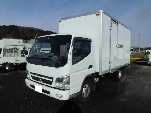 三菱 キャンター 小型 アルミバン パワーゲート 床鉄板 の中古トラック【車両No.119936】