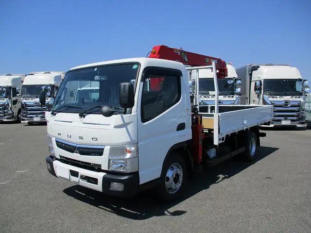 三菱 キャンター 小型 クレーン付 4段 ラジコン の中古トラック【車両No.120207】