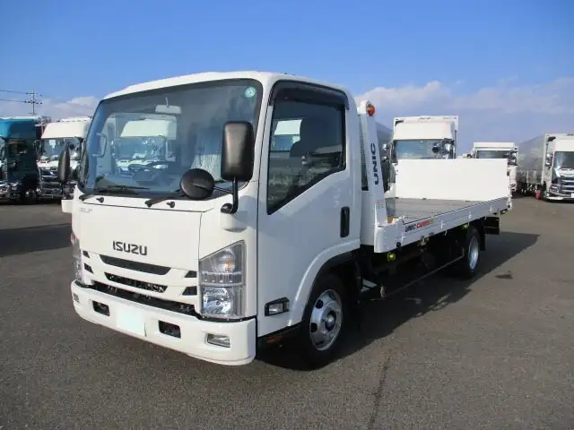 いすゞ エルフ 小型 車両重機運搬 ラジコン ウインチ の中古トラック【車両No.120203】