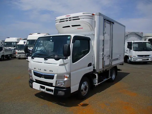 三菱 キャンター 小型 冷凍冷蔵 低温 床アルミ の中古トラック【車両No.120481】