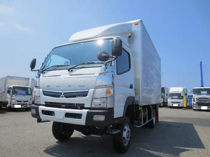 三菱 キャンター 小型 アルミバン パワーゲート 床鉄板 の中古トラック【車両No.111193】