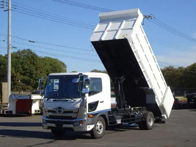 日野 レンジャー 中型/増トン ダンプ 土砂禁 ベッド の中古トラック【車両No.120557】