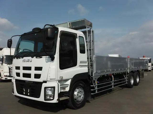 いすゞ ギガ 大型 平ボディ アルミブロック エアサス の中古トラック【車両No.120460】