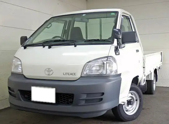 トヨタ ライトエース 小型 平ボディ 床鉄板 GK-KM75 の中古トラック【車両No.120602】