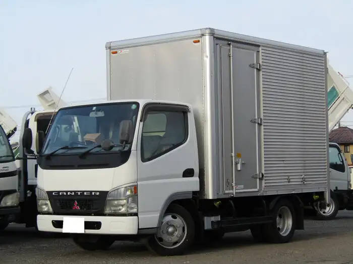 三菱 キャンター 小型 アルミバン サイドドア PA-FE70BB の中古トラック【車両No.120617】
