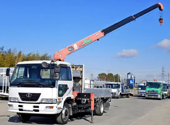 日産UD コンドル 中型/増トン クレーン付 床鉄板 3段 の中古トラック【車両No.120609】