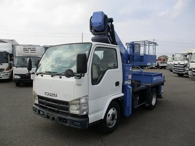 いすゞ エルフ 小型 高所・建柱車 高所作業車 BDG-NKR85N の中古トラック【車両No.120739】